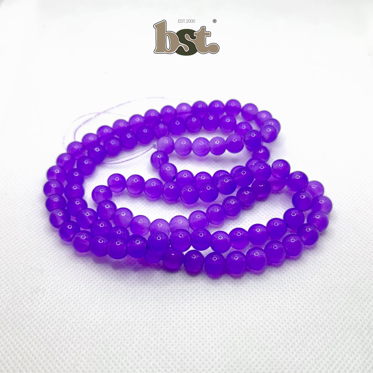8mm Glass Beads Marble Beads for Jewellery Making 100+ Beads each line, 20+ Colors