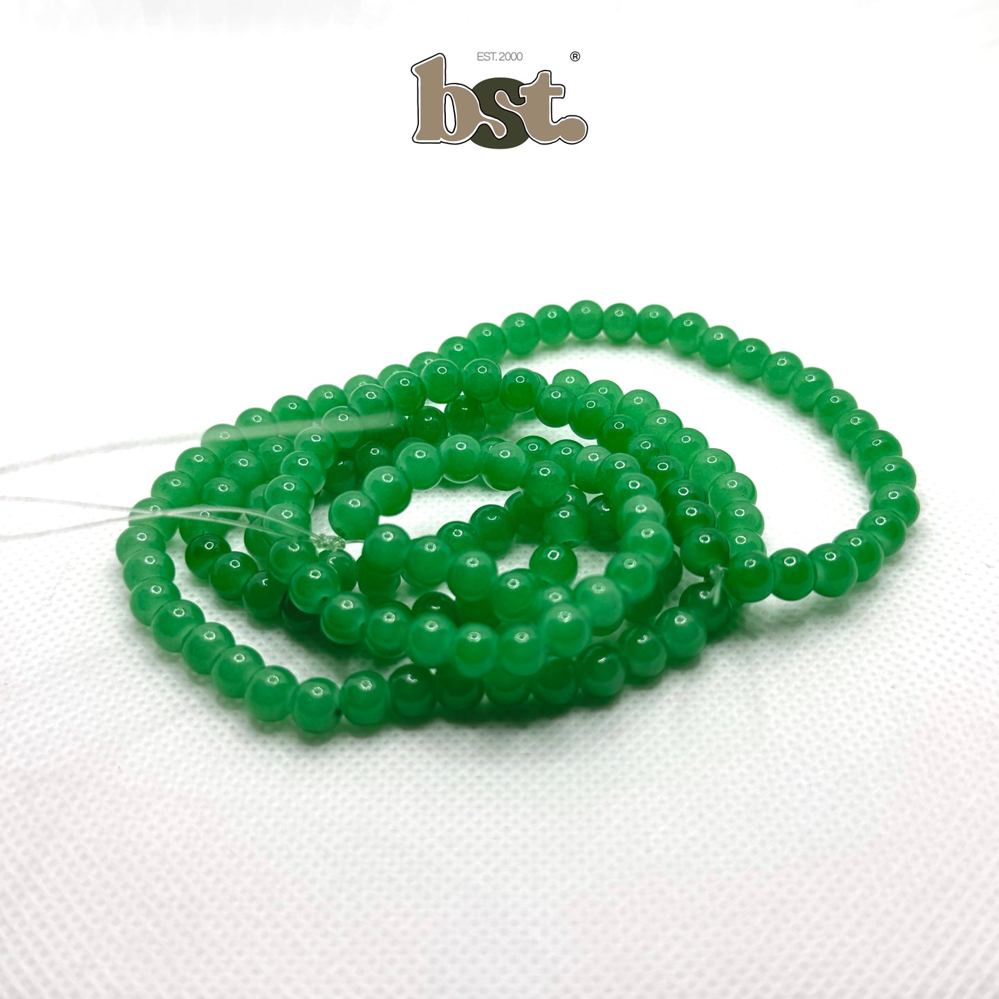 6mm Glass Beads Marble Beads for Jewellery Making 130+ Beads each line, 20+ Colors