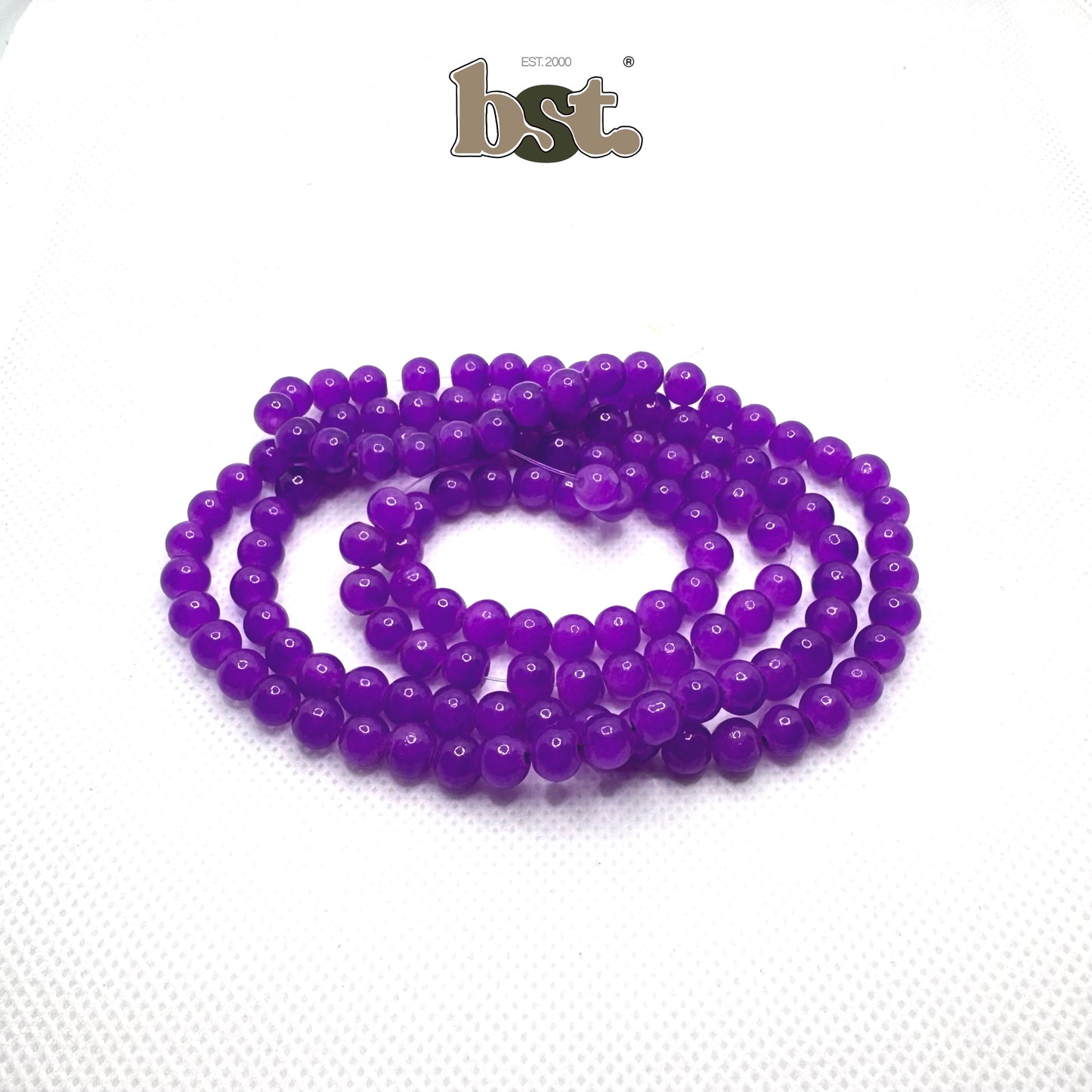 6mm Glass Beads Marble Beads for Jewellery Making 130+ Beads each line, 20+ Colors