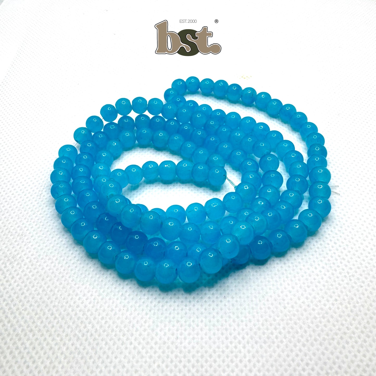 6mm Glass Beads Marble Beads for Jewellery Making 130+ Beads each line, 20+ Colors