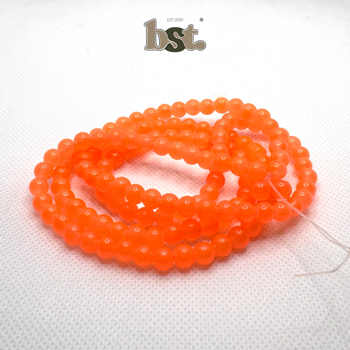 6mm Glass Beads Marble Beads for Jewellery Making 130+ Beads each line, 20+ Colors
