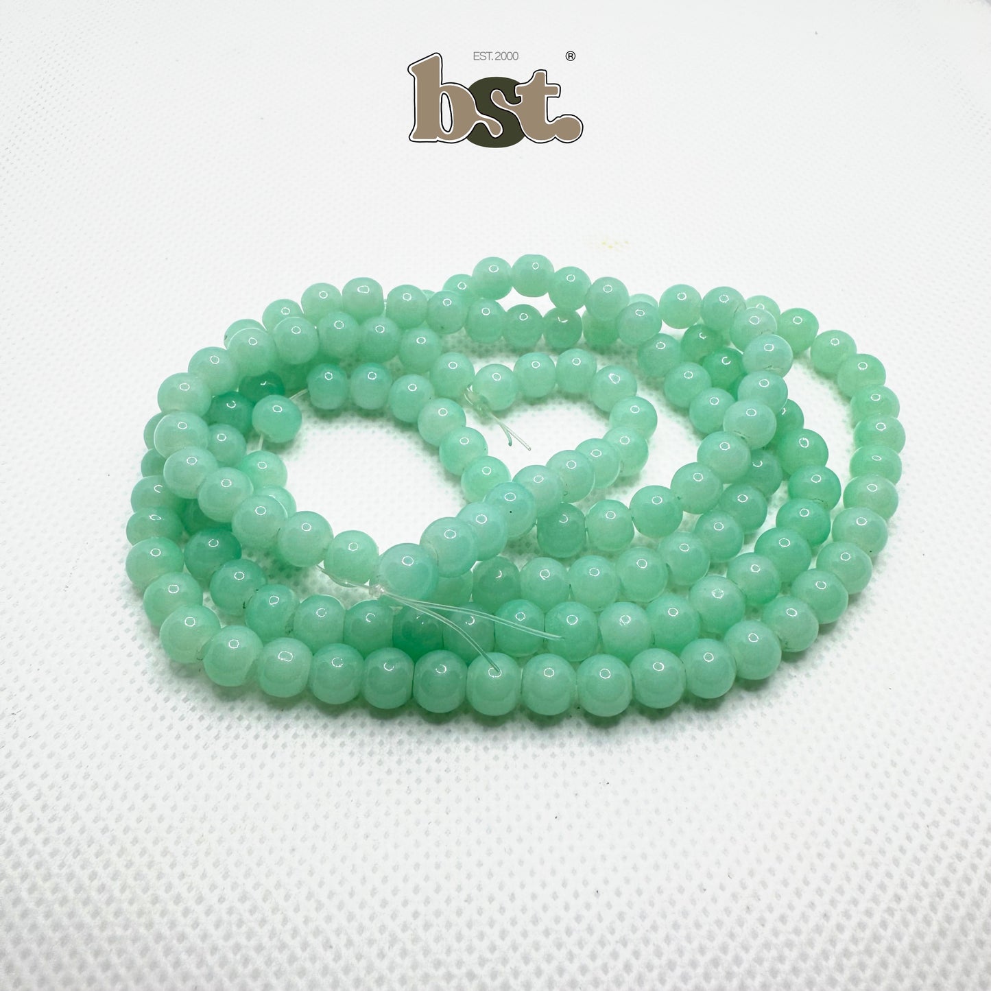 6mm Glass Beads Marble Beads for Jewellery Making 130+ Beads each line, 20+ Colors
