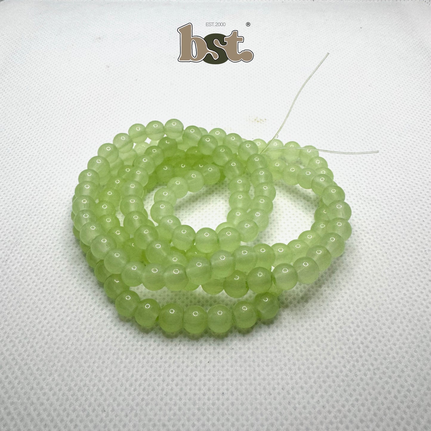 6mm Glass Beads Marble Beads for Jewellery Making 130+ Beads each line, 20+ Colors