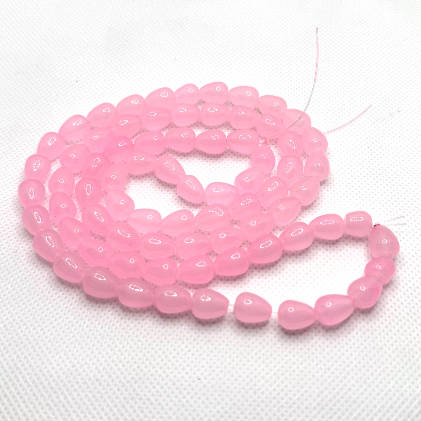 8x11mm Tear Drop Glass Beads for Jewellery Making 60+ Beads each line, 12+ Colors