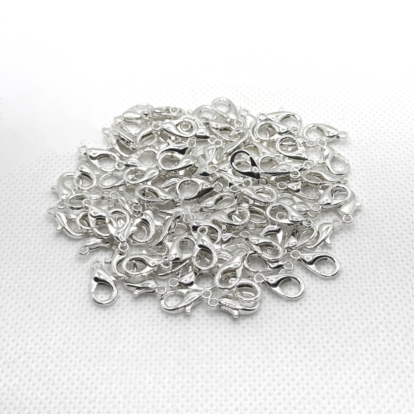 Lobster Clasp Hook 50pcs, 100pcs, 200pcs, 400pcs, 1000pcs, Golden Silver Lobster Lock DIY Jewellery, DIY Necklaces Stainless Steel Jewellery Making Supplies