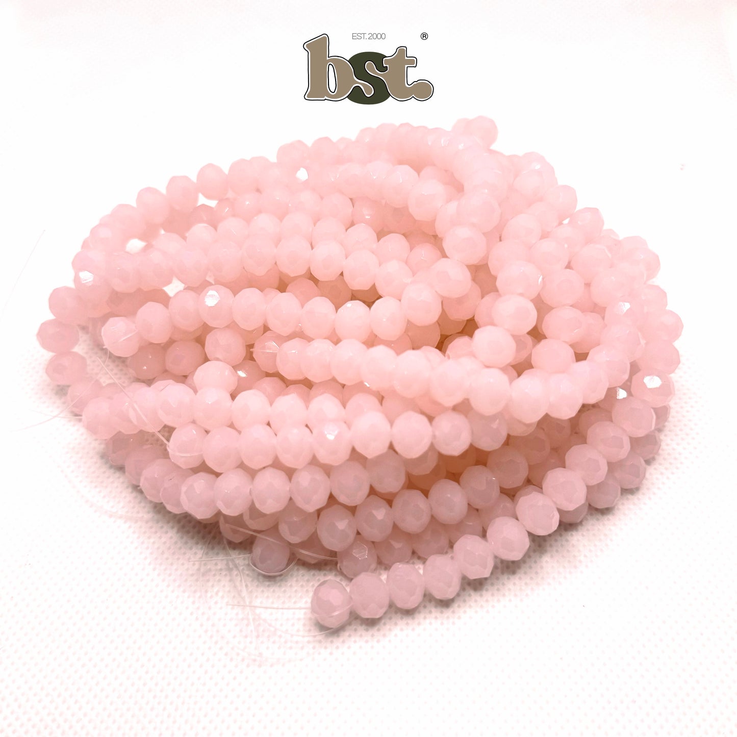 8mm Crystal Beads 60+ Rondelle Beads for Jewellery Making, 29+ Colors