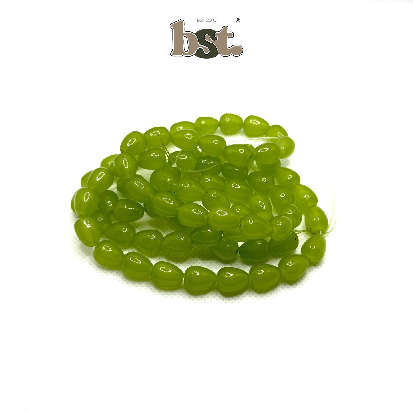 8x11mm Tear Drop Glass Beads for Jewellery Making 60+ Beads each line, 12+ Colors
