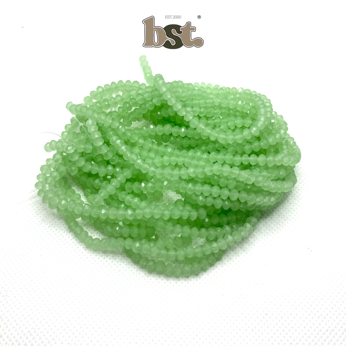 4mm Glass Crystal Beads for Jewellery Making 110+ Beads per String, 26+ Colors