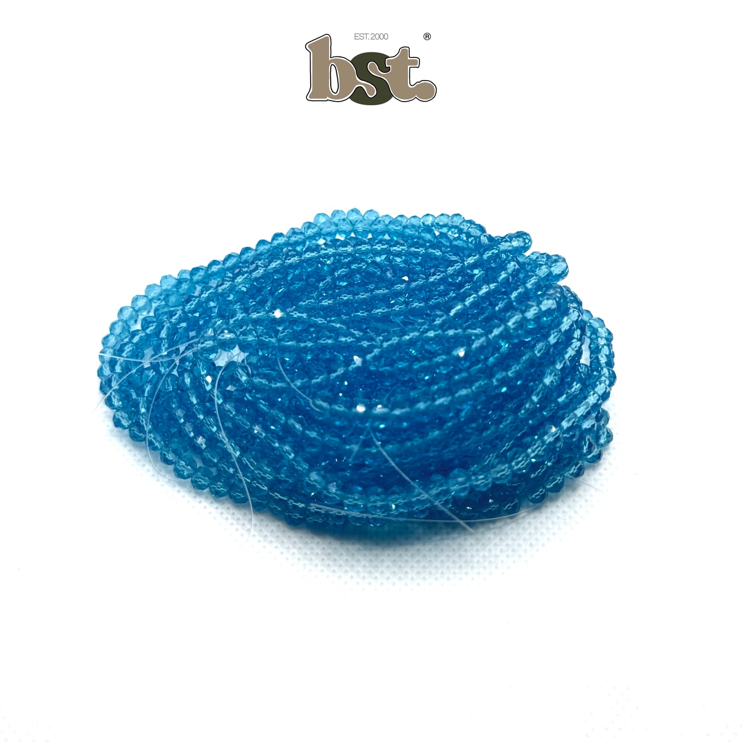 4mm Glass Crystal Beads for Jewellery Making 110+ Beads per String, 26+ Colors