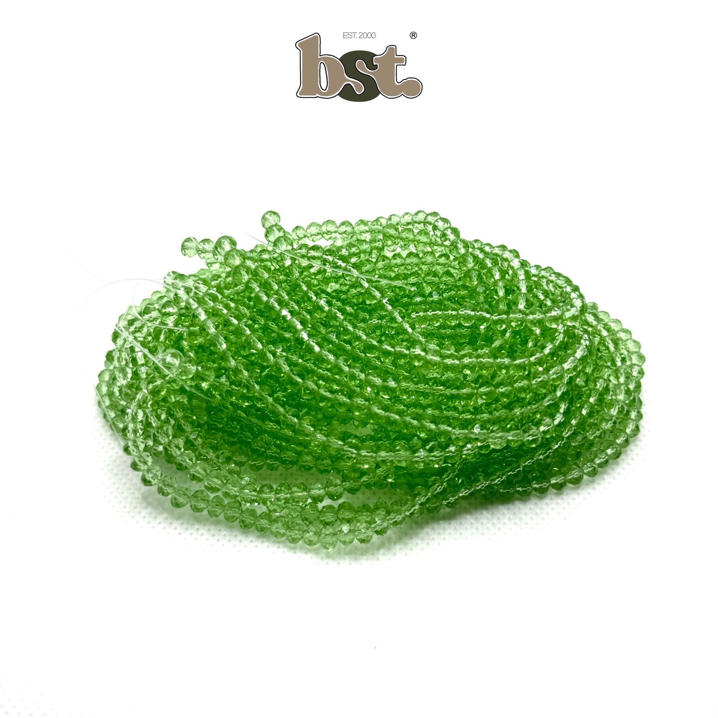 4mm Glass Crystal Beads for Jewellery Making 110+ Beads per String, 26+ Colors