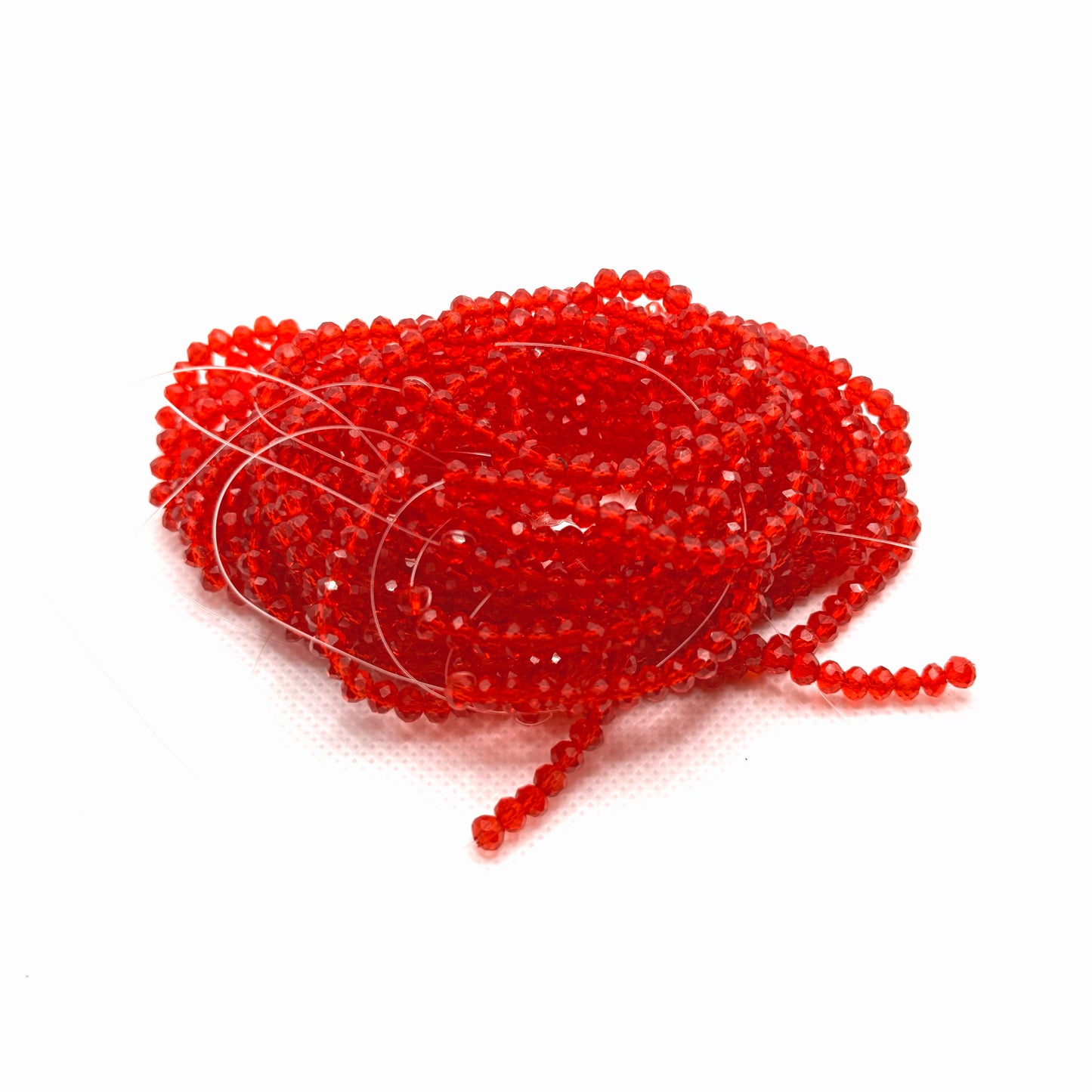 4mm Glass Crystal Beads for Jewellery Making 110+ Beads per String, 26+ Colors