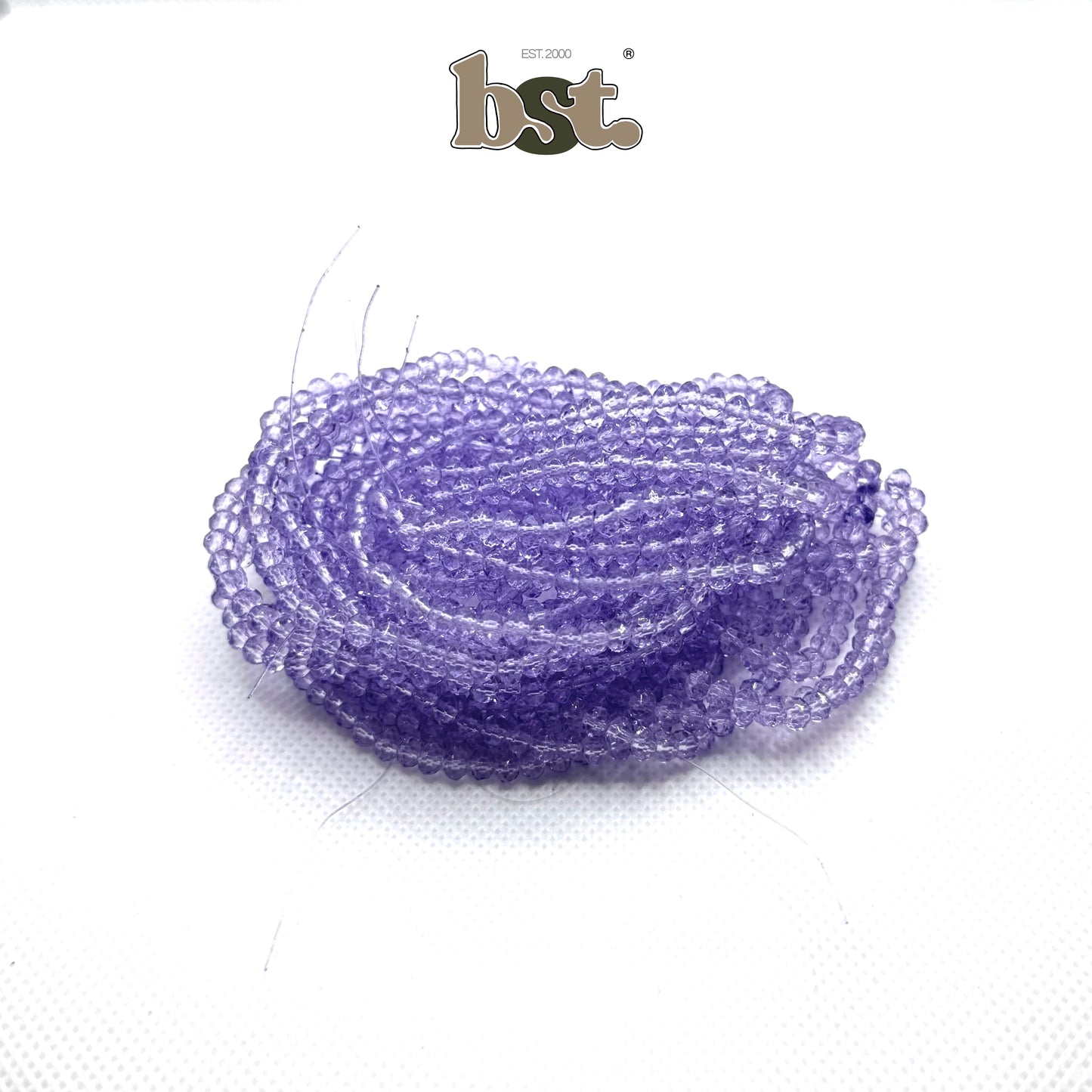4mm Glass Crystal Beads for Jewellery Making 110+ Beads per String, 26+ Colors
