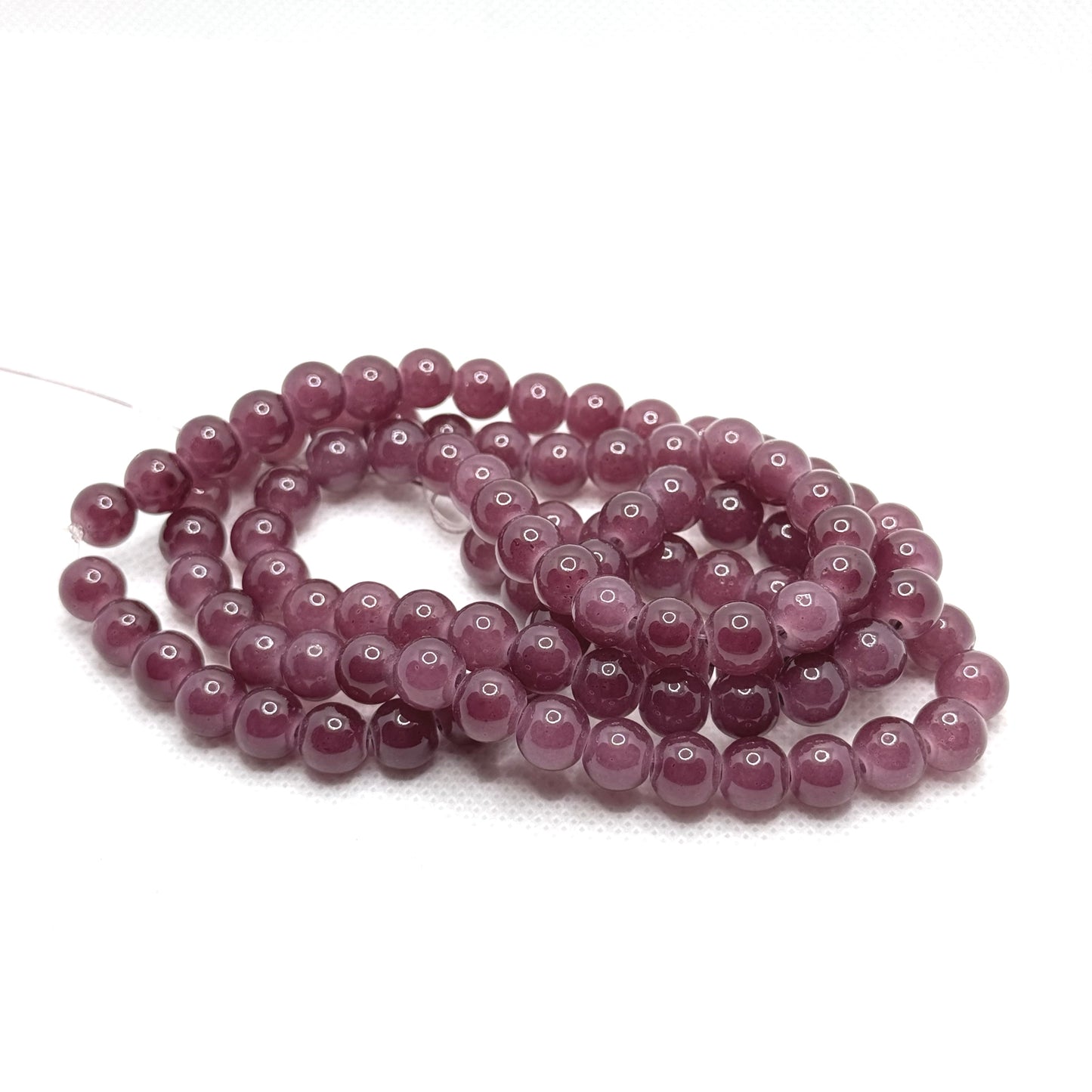 8mm Glass Beads Marble Beads for Jewellery Making 100+ Beads each line, 20+ Colors