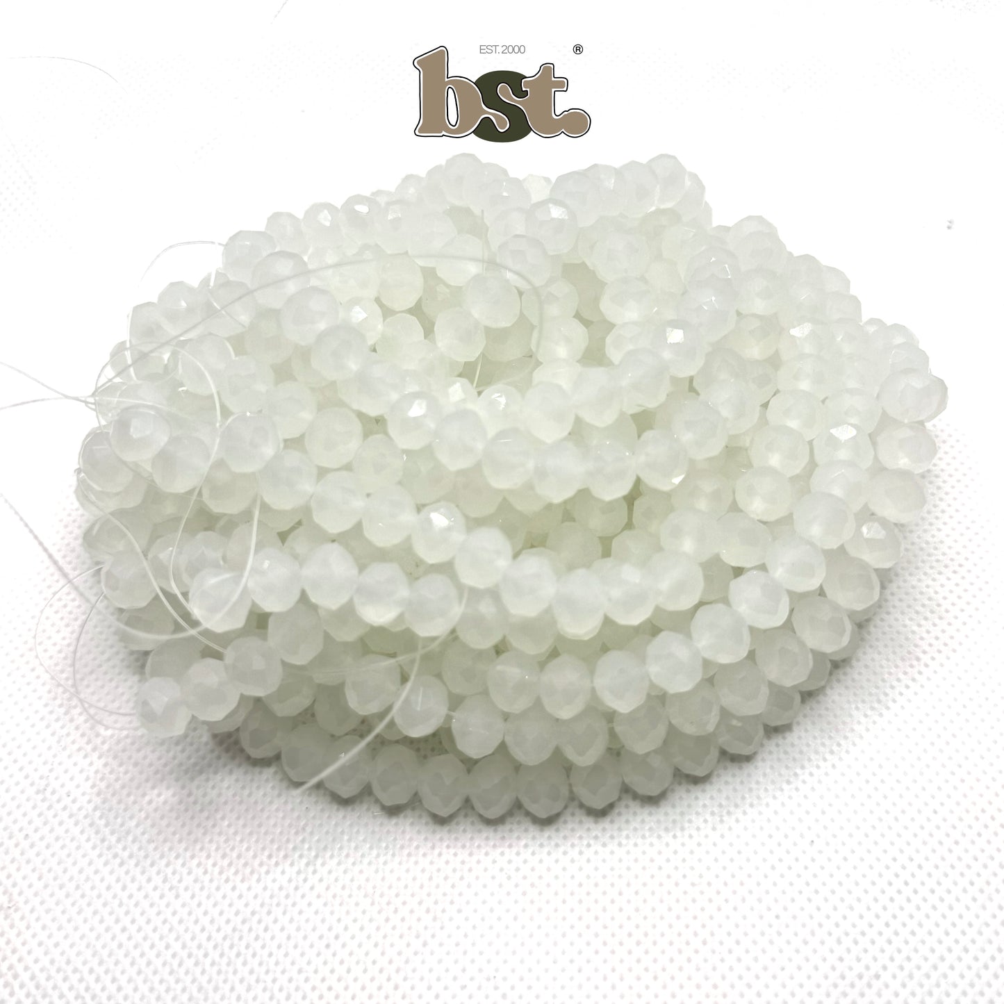 8mm Crystal Beads 60+ Rondelle Beads for Jewellery Making, 29+ Colors