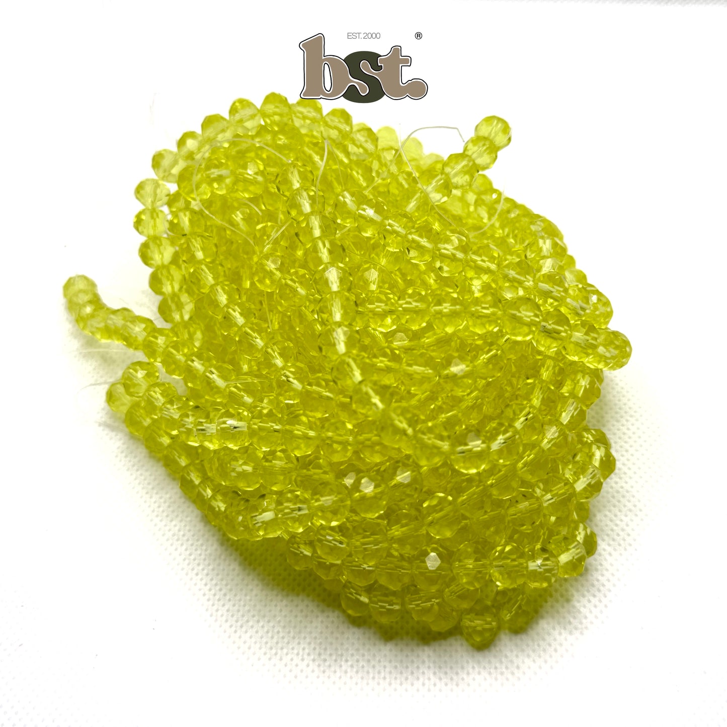 8mm Crystal Beads 60+ Rondelle Beads for Jewellery Making, 29+ Colors