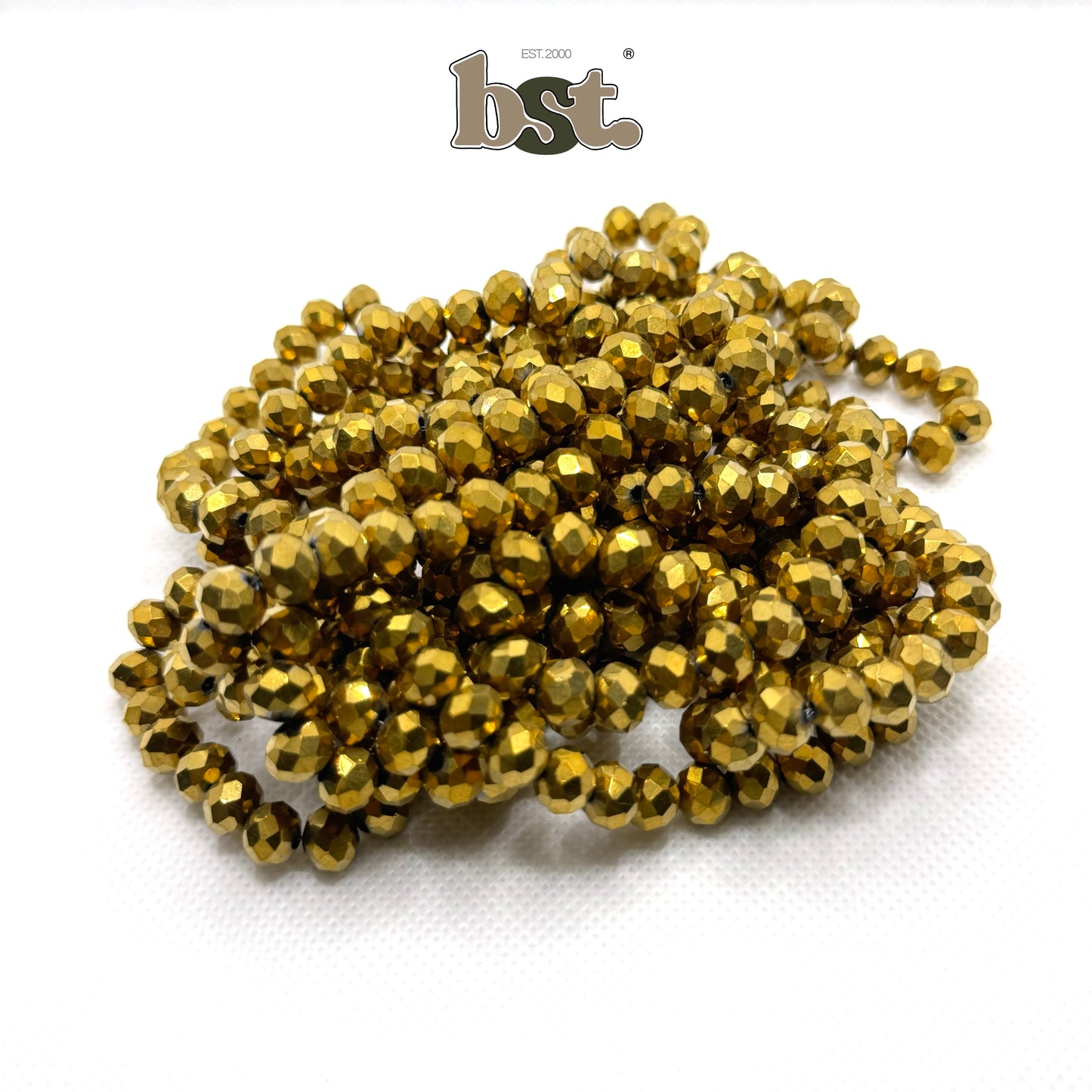8mm Crystal Beads 60+ Rondelle Beads for Jewellery Making, 29+ Colors