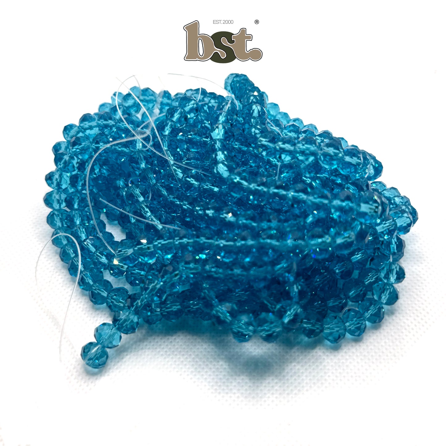 8mm Crystal Beads 60+ Rondelle Beads for Jewellery Making, 29+ Colors