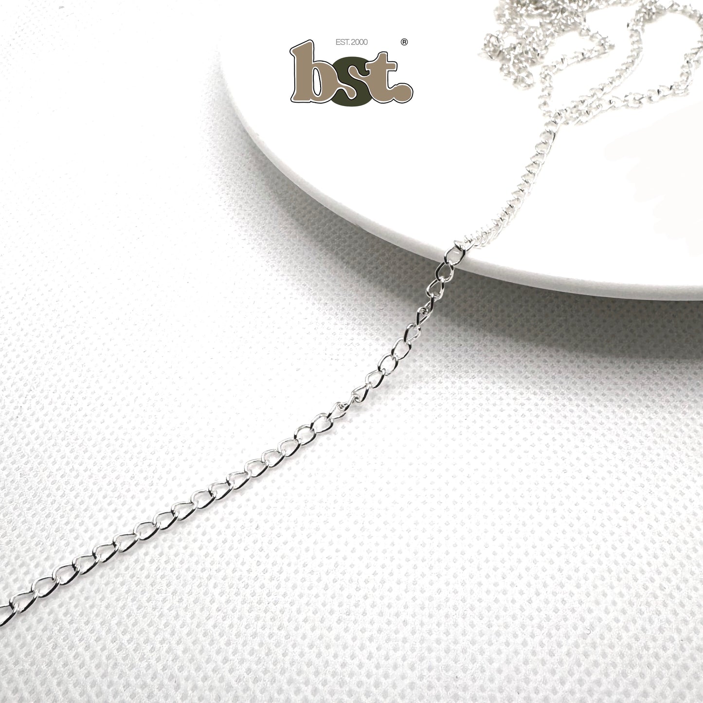 1m/5m/100m Chain 0.7mm Alloy Golden Chain Silver Chain for Necklace Bracelet Jewelry Raw Material Beads by BST