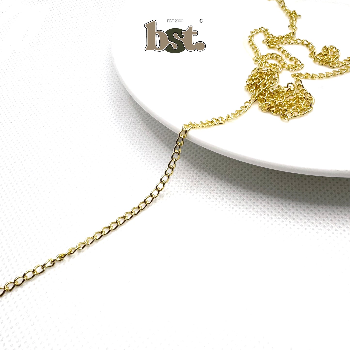 1m/5m/100m Chain 0.7mm Alloy Golden Chain Silver Chain for Necklace Bracelet Jewelry Raw Material Beads by BST